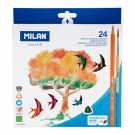 Fargeblyanter aqvarell 24 pk. Milan thumbnail