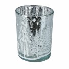 Telys-glass med mønster thumbnail