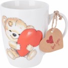 Krus Bamse med hjerte 330 ml thumbnail