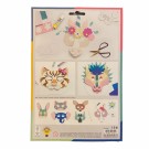 Masker for fargelegging dyremotiv 6 ass. thumbnail