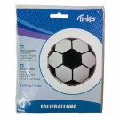Folieballong Fotball 46 cm rund thumbnail