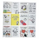 Humorkort doble med konvolutt 12 pk. Beste pris kr. 36,- v/96 stk thumbnail