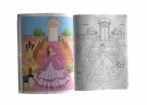 Fargeleggingsbok prinsesser thumbnail