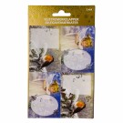 Julemerkelapper selvklebende 8 pk Fugl/Engel thumbnail