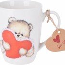 Krus Bamse med hjerte 330 ml thumbnail