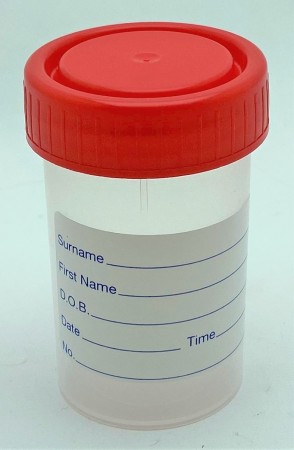 Uringlass 60 ml