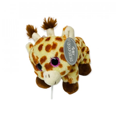 Plysjpennal/kosedyr giraf Tinka