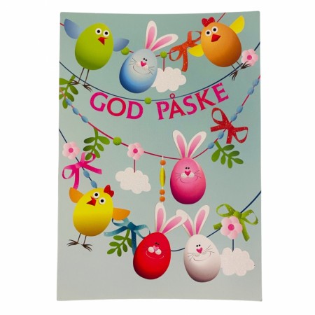 Påskekort Enkelt 