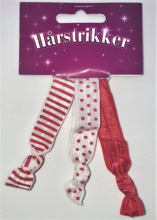Hårstrikk 3 stk