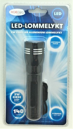 Lommelykt LED 140 Lumen