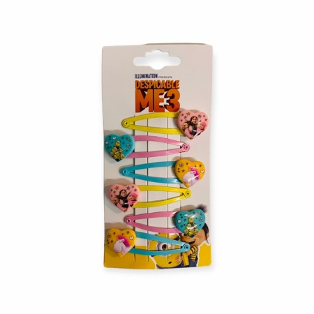 Hårspenner 6 pk. Minions