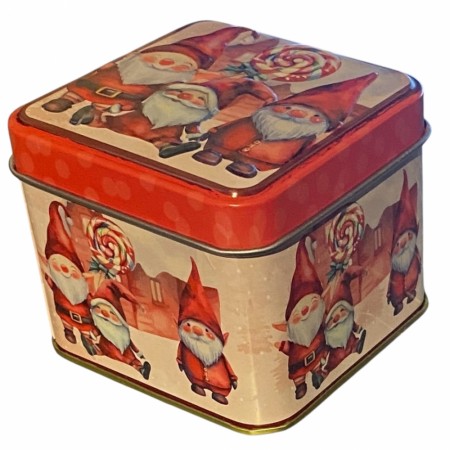 Kake/gave-boks nisser 8x8x6,5 cm