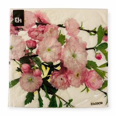 Servietter 16 pk blomster