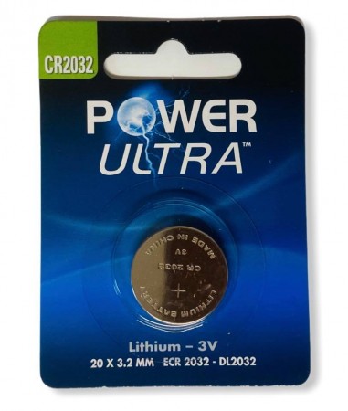 Knappebatteri CR2032
