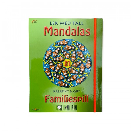 Mandala familiespill med tall