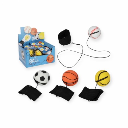 Sprettball med strikk