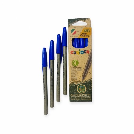 Kulepenner 4 pk. Carioca