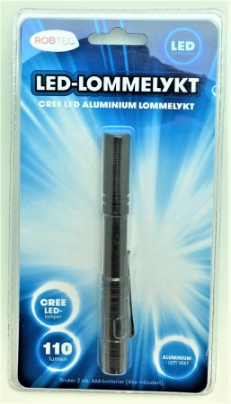 Lommelykt LED 110 Lumen