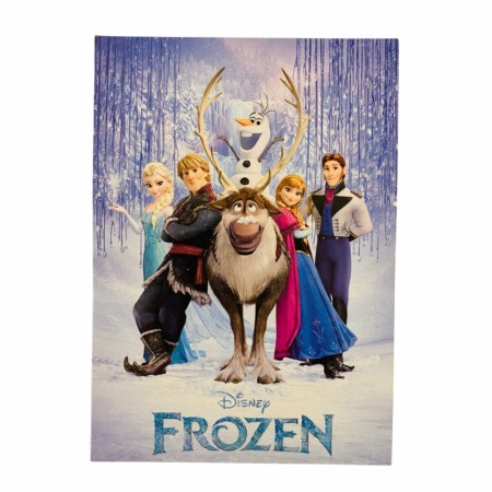 Gratulasjonskort enkelt - Frozen