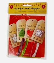 Sy dine egne julemerkelapper