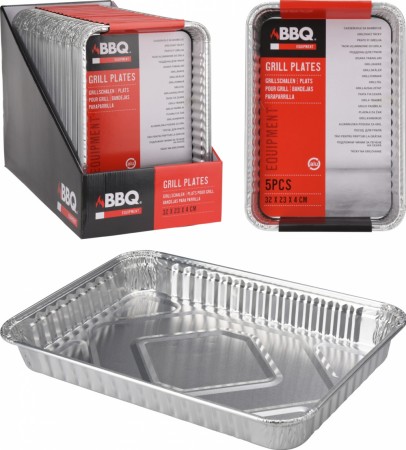 Grillformer 5 pk. 32x21x4 cm