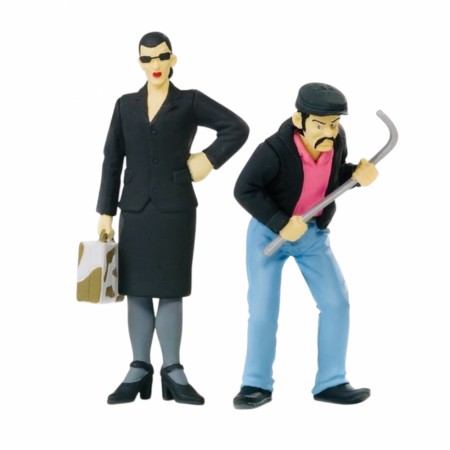 Gråtass-figurer 2 pk. Herpert og Helga